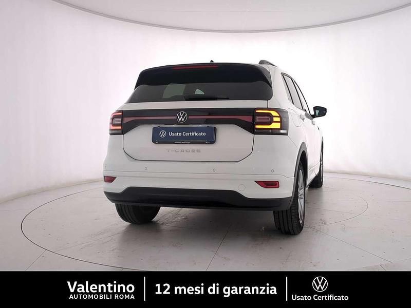 Usata VW T-Cross R-line 110 CV (80 kW) 2022 Bianco SUV
