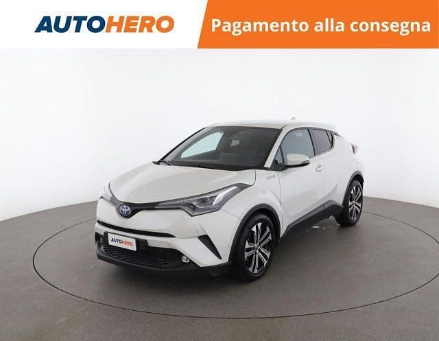 Bianco Usata 2019 Toyota C-HR Lounge SUV | 17.299 € (Buon prezzo) - Immagine 1/2
