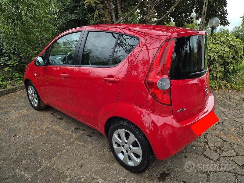 Usata Opel Agila 2009 Rosso Utilitaria