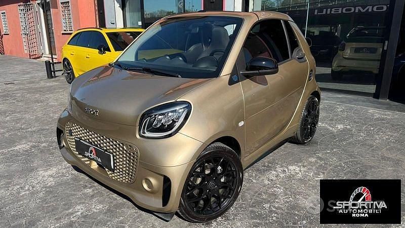 Usata Smart ForTwo Electric Drive Brabus 60 kW (82 CV) 2021 Giallo Cabrio