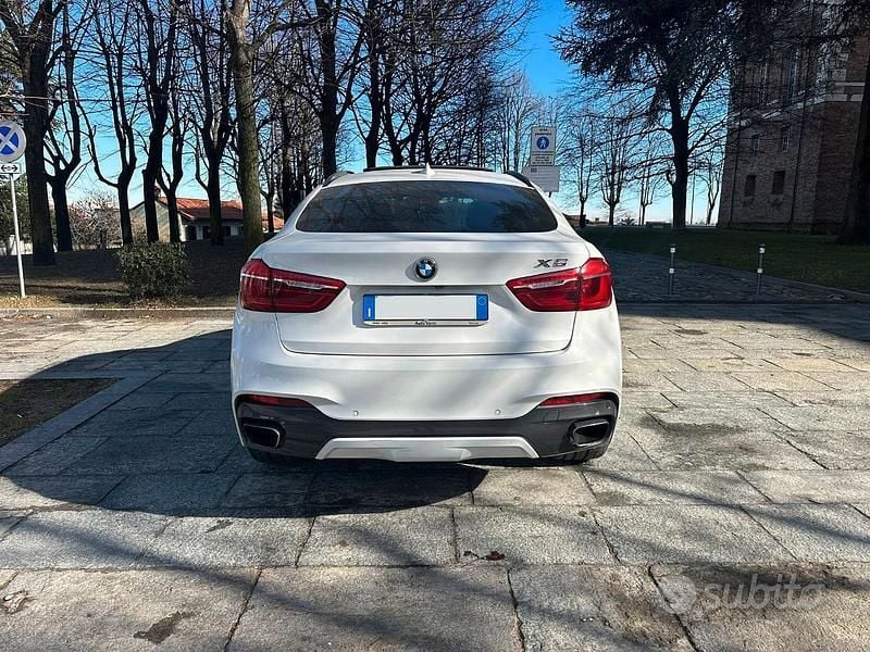 Usata BMW X6 M Sport 313 CV (230 kW) 2017 Bianco SUV