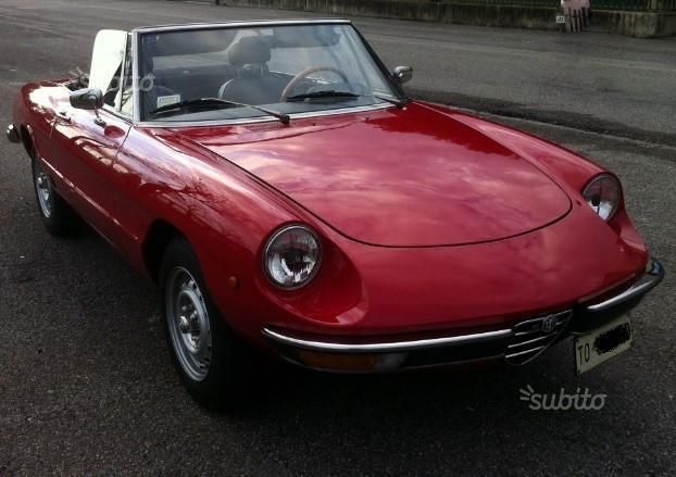 Venduto Alfa Romeo Spider Duetto Coda Auto Usate In Vendita