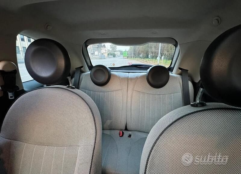 Usata Fiat 500 85 CV (62 kW) 2011 Grigio Utilitaria