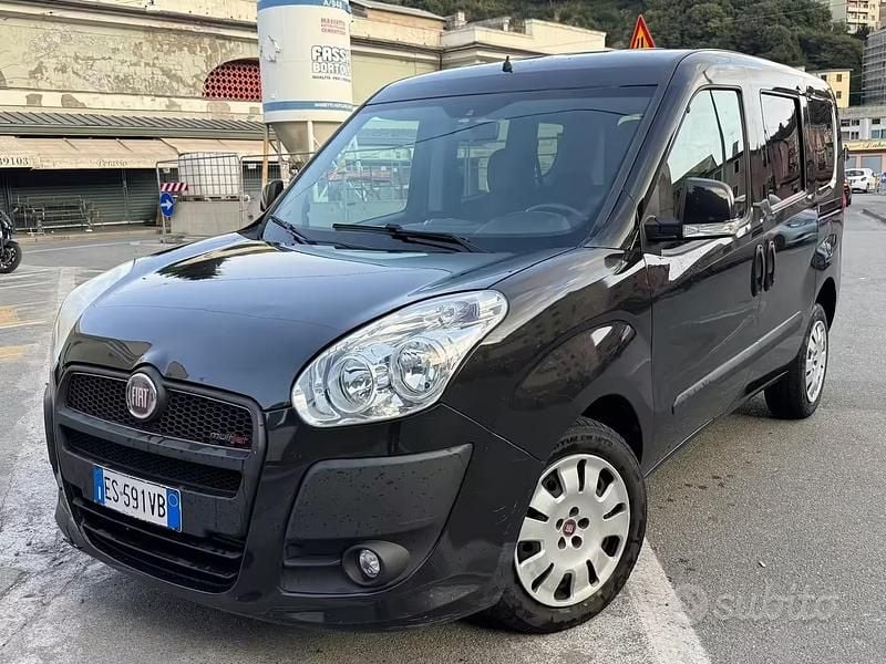 Usata Fiat Doblò Dynamic 135 CV (99 kW) 2013 Nero Monovolume