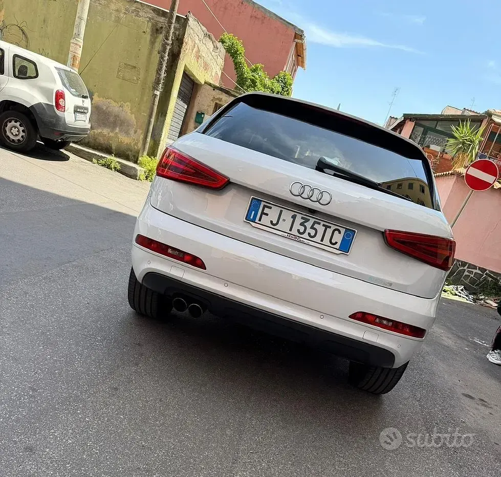 Usata Audi Q3 Business 177 CV (130 kW) 2015 Bianco SUV