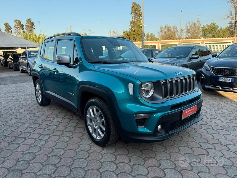 Usata Jeep Renegade Limited 131 CV (96 kW) 2022 Blu SUV