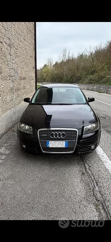 Usata Audi A3 Attraction 140 CV (102 kW) 2006 Nero Utilitaria