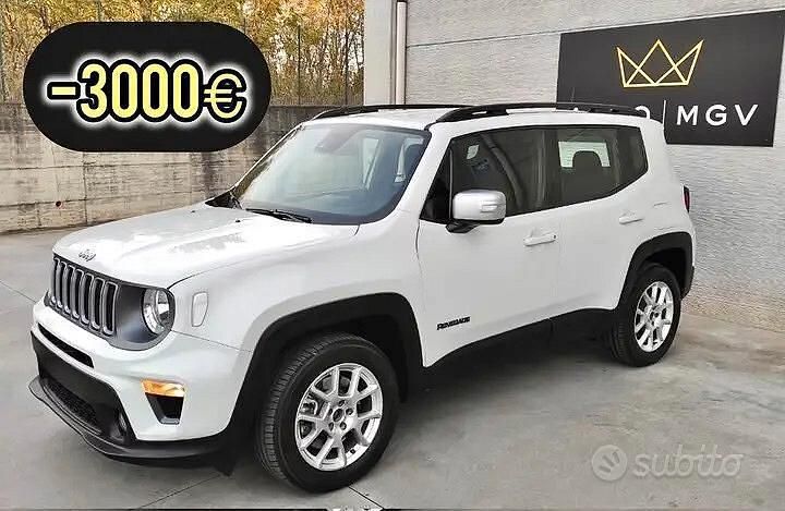 Bianco Usata 2022 Jeep Renegade Limited SUV | 15.900 € (Super prezzo) - Immagine 1/4