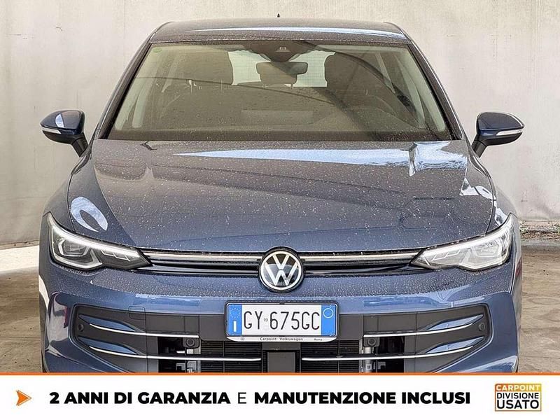 Usata VW Golf VIII Style 150 CV (110 kW) 2025 Anemone blue metallizzato Berlina