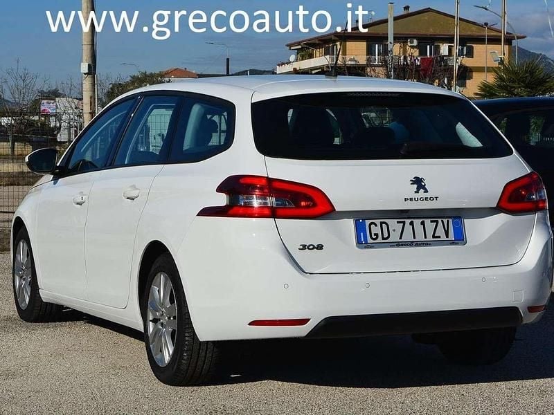 Usata Peugeot 308 SW Active 131 CV (96 kW) 2021 Bianco Station wagon