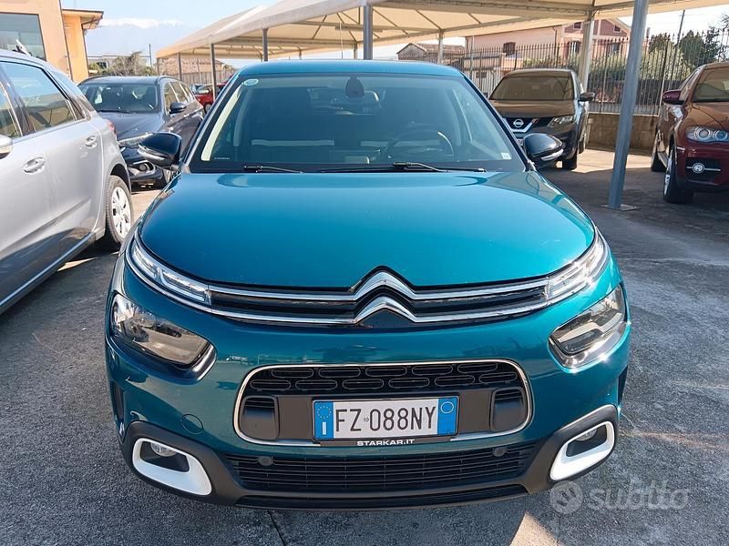 Usata Citroën C4 Cactus Shine 102 CV (75 kW) 2020 Blu Utilitaria