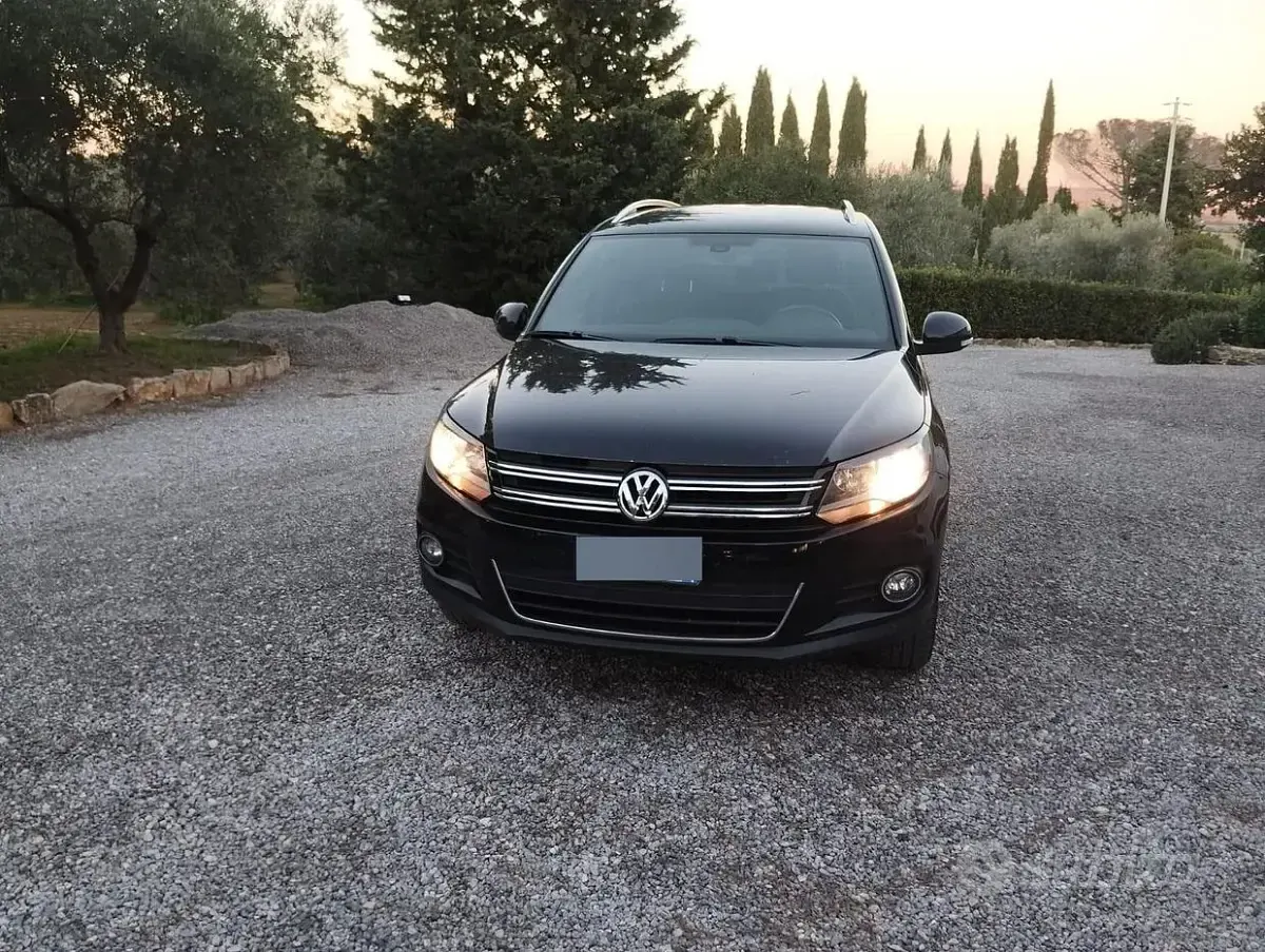 Usata VW Tiguan 150 CV (110 kW) 2016 Nero SUV