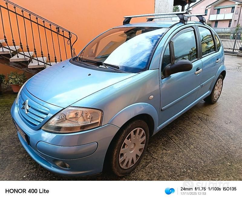 Blu Usata 2004 Citroën C3 Exclusive Berlina | 2800 € (Buon prezzo) - Immagine 1/4