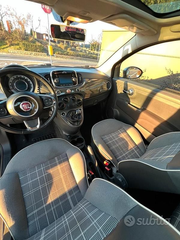 Usata Fiat 500 95 CV (69 kW) 2018 Grigio Coupé