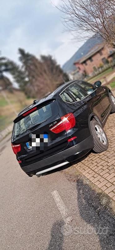 Usata BMW X3 184 CV (135 kW) 2012 Nero SUV