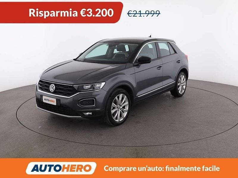 Usata VW T-Roc Advance 150 CV (110 kW) 2020 Grigio SUV