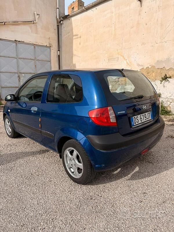 Usata Hyundai Getz 66 CV (48 kW) 2008 Blu Utilitaria