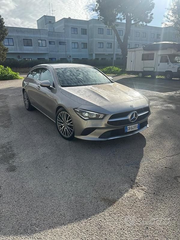 Usata Mercedes CLA200 Shooting Brake 149 CV (109 kW) 2020 Bianco Station wagon