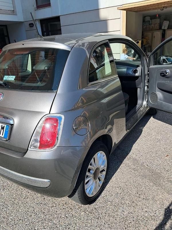 Usata Fiat 500 Lounge 69 CV (50 kW) 2015 Grigio Utilitaria