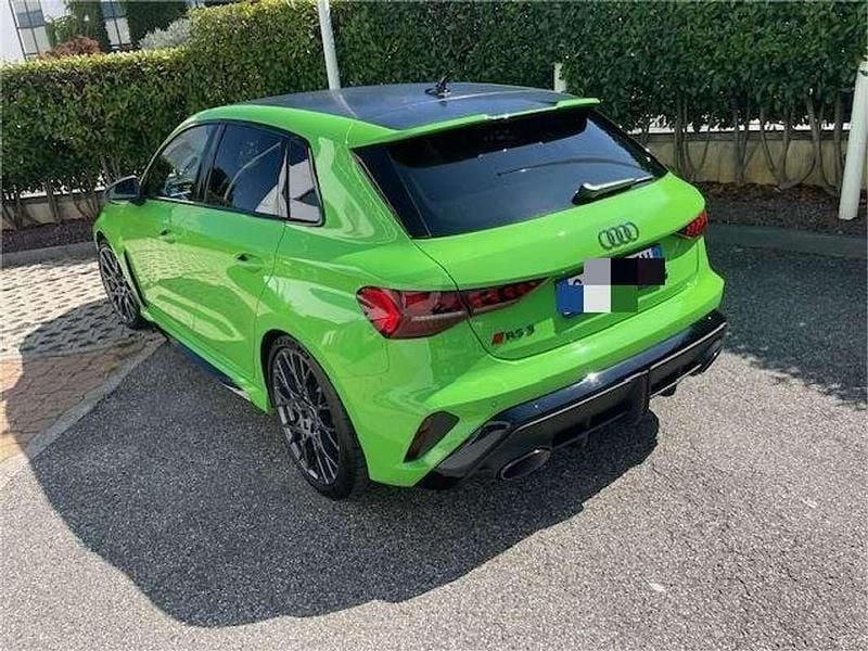 Usata Audi RS3 Ambiente 400 CV (294 kW) 2025 Verde Berlina