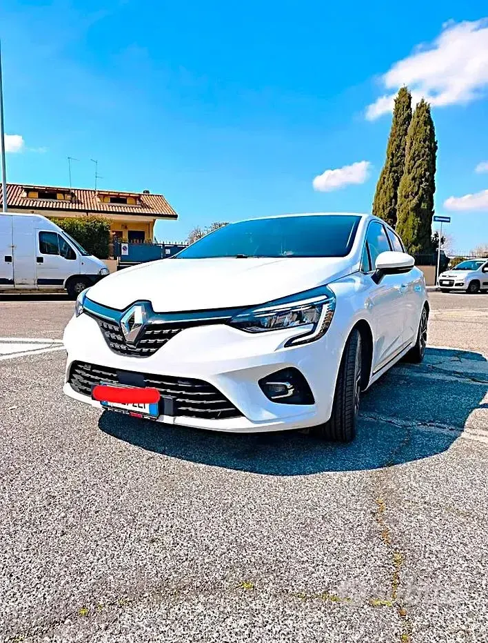 Usata Renault Clio Intens 131 CV (96 kW) 2020 Bianco Utilitaria