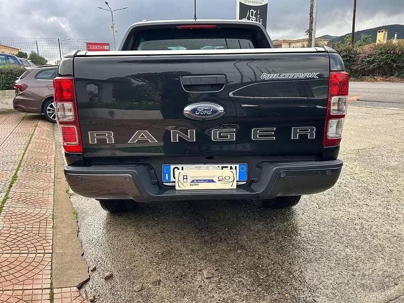 Begagnad Ford Ranger Wildtrack 170 HK (125 kW) 2022 Svart Pickup