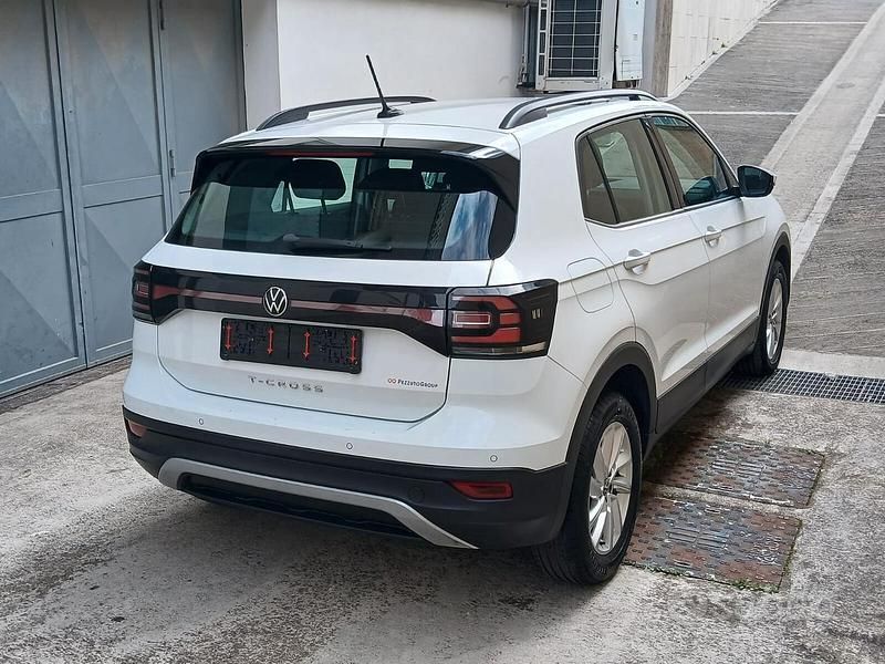 Usata VW T-Cross Style 95 CV (69 kW) 2022 Bianco SUV
