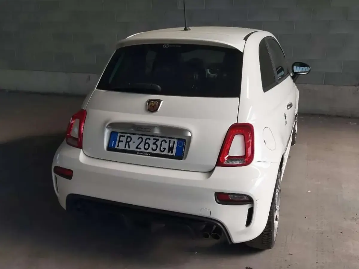 Usata Abarth 595 144 CV (105 kW) 2018 Bianco Utilitaria