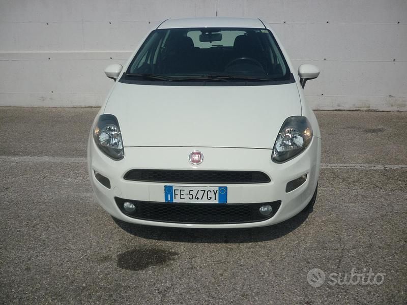 Usata Fiat Punto Lounge 77 CV (56 kW) 2016 Bianco Utilitaria