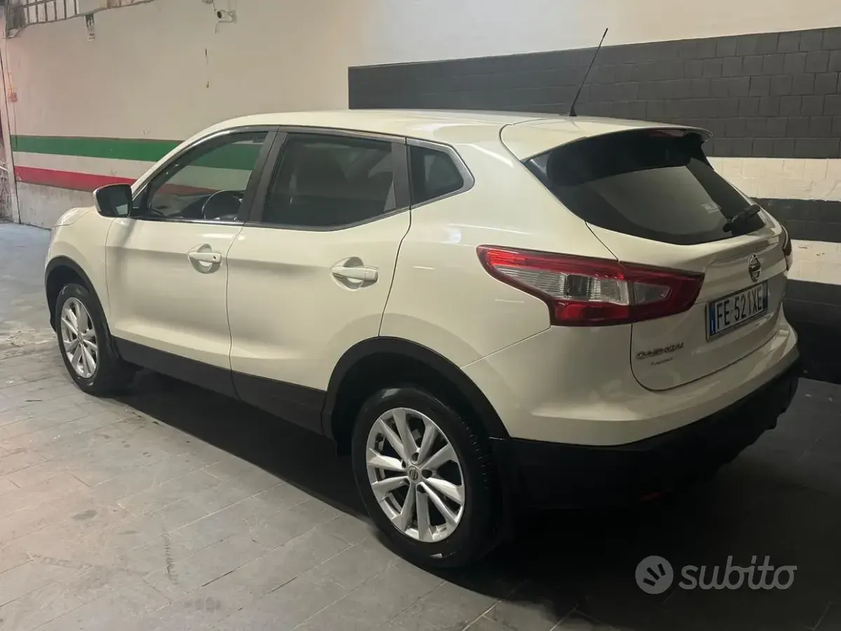 Brugt Nissan Qashqai Tekna 110 HK (80 kW) 2016 Hvid SUV