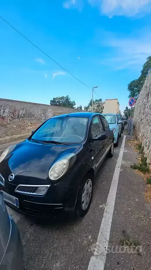 Usata Nissan Micra 86 CV (63 kW) 2008 Nero Berlina