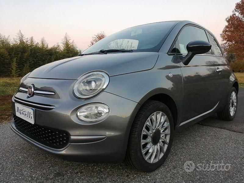 Usata Fiat 500 Lounge 69 CV (50 kW) 2018 Grigio Utilitaria