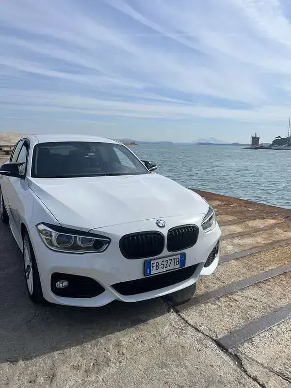 Usata BMW 118 M Sport 150 CV (110 kW) 2015 Bianco Utilitaria