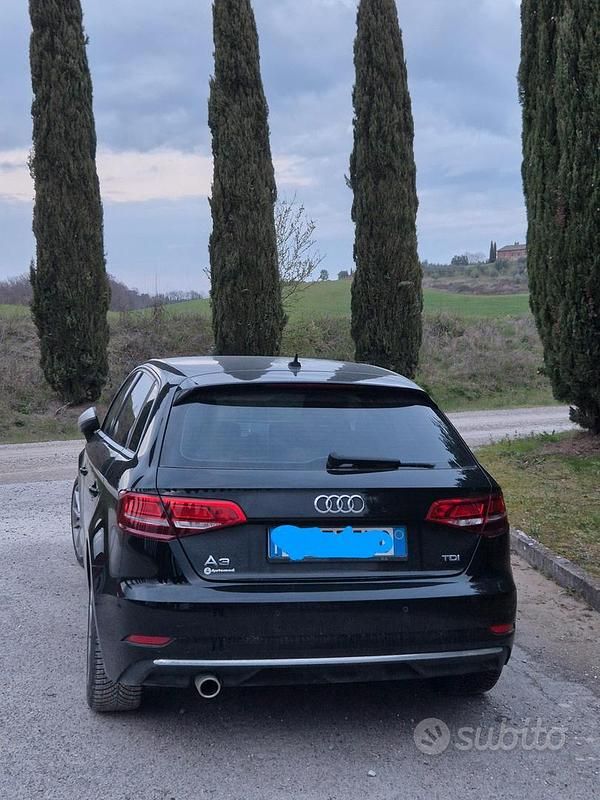Usata Audi A3 Ambiente 116 CV (85 kW) 2017 Nero Berlina