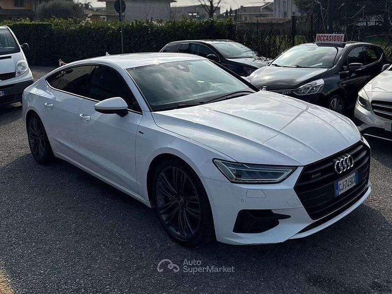 Usata Audi A7 Ambiente 245 CV (180 kW) 2022 Bianco Berlina