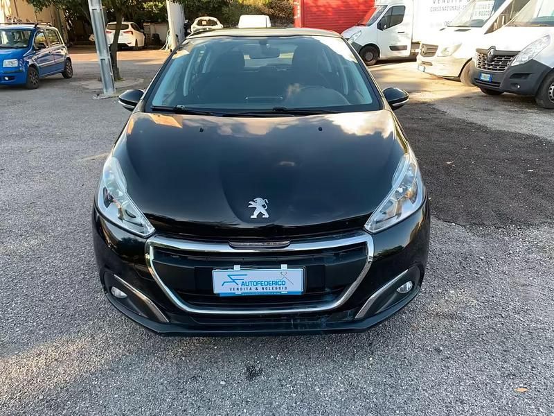 Usata Peugeot 208 Allure 82 CV (60 kW) 2016 Nero Utilitaria