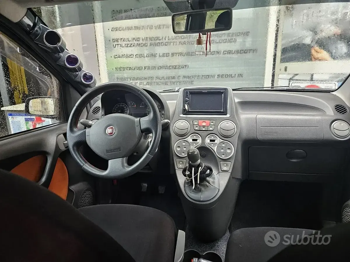 Usata Fiat Panda 75 CV (55 kW) 2008 Nero Utilitaria