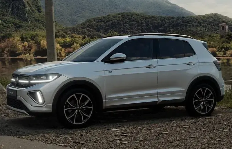 Nuova VW T-Cross R-line 116 CV (85 kW) 2026 Argento SUV