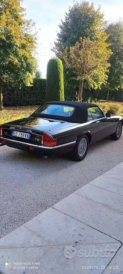 Usata Jaguar XJS 300 CV (220 kW) 1988 Nero Cabrio