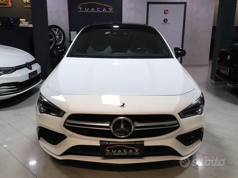 Usata Mercedes CLA35 AMG AMG 306 CV (225 kW) 2020 Bianco Station wagon