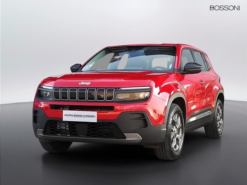 Usata Jeep Avenger Longitude 100 CV (73 kW) 2025 Rosso SUV