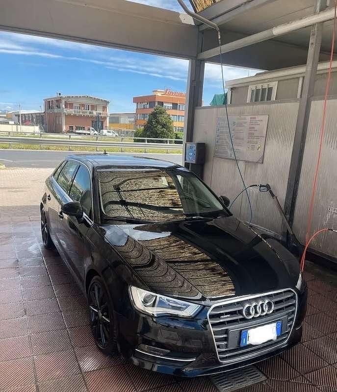 Usata Audi A3 Attraction 179 CV (131 kW) 2015 Nero Berlina