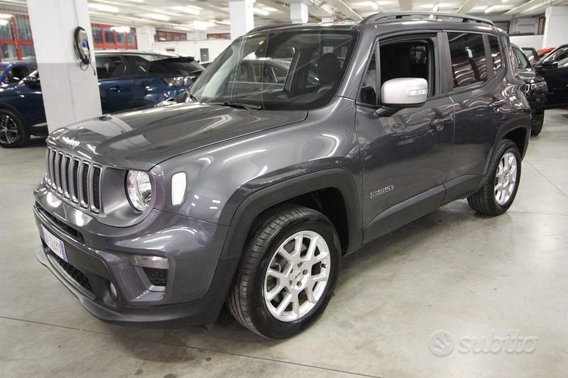 Usata Jeep Renegade Limited 190 CV (139 kW) 2022 Grigio SUV