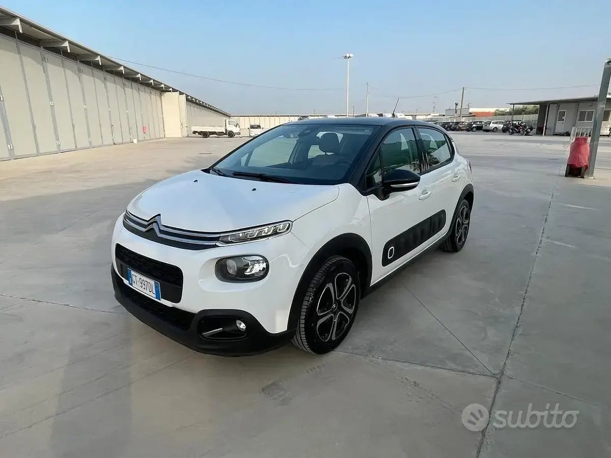 Usata Citroën C3 PureTech 82 CV (60 kW) 2018 Bianco Utilitaria
