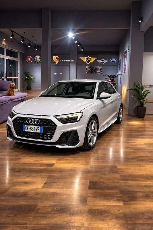 Usata Audi A1 Sportback S-Line 95 CV (69 kW) 2021 Bianco Utilitaria