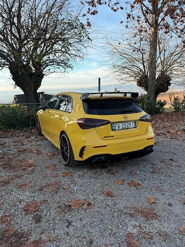 Usata Mercedes A35 AMG AMG 380 CV (279 kW) 2019 Giallo Berlina
