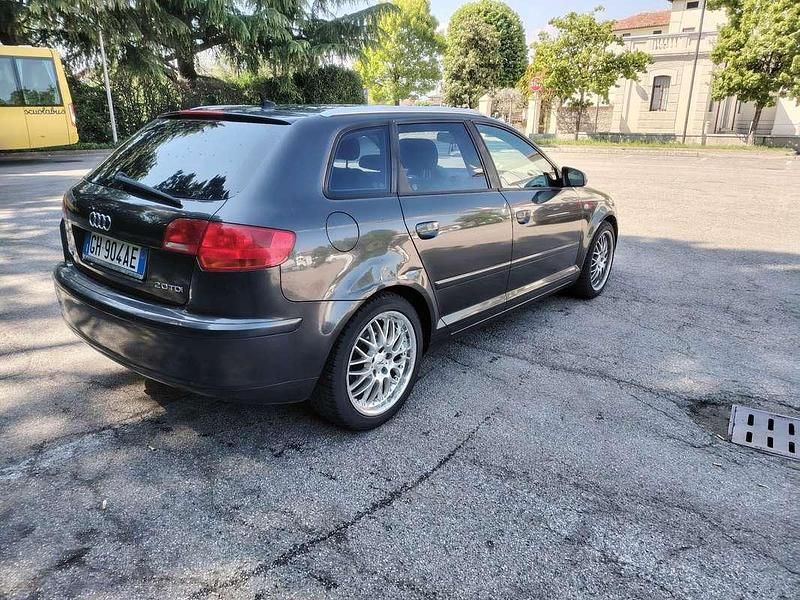 Usata Audi A3 Ambition 140 CV (102 kW) 2007 Nero Utilitaria