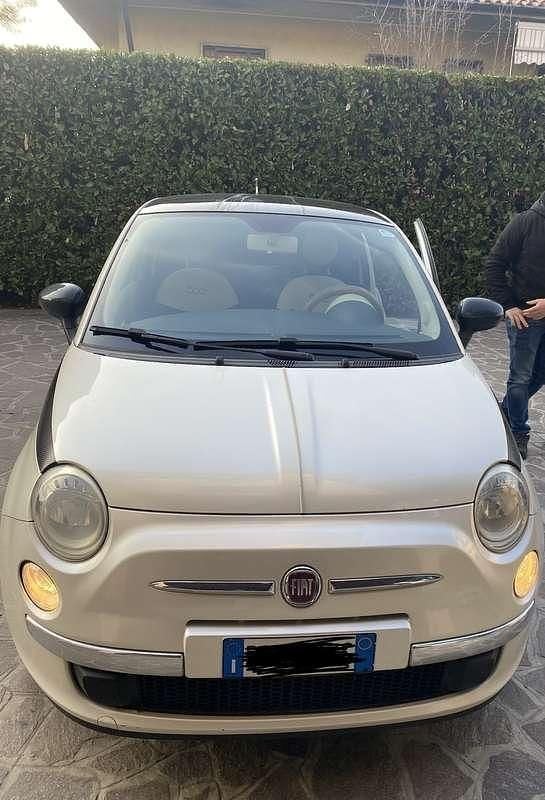 Usata Fiat 500 Lounge 69 CV (50 kW) 2008 Bianco Utilitaria