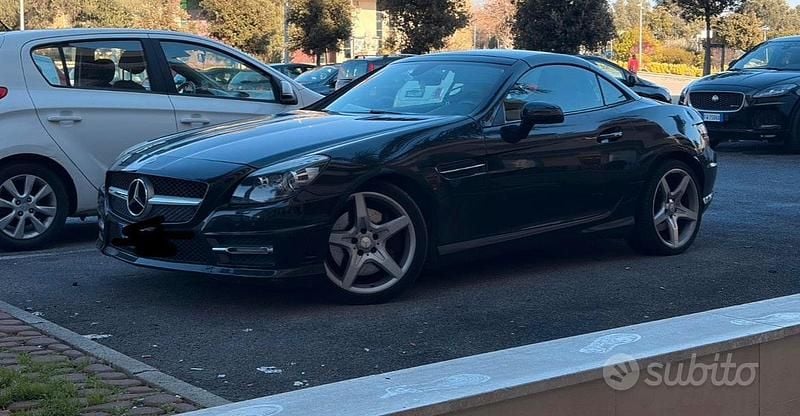 Nero Usata 2013 Mercedes SLK200 Cabrio | 19.990 € (Buon prezzo) - Immagine 1/4