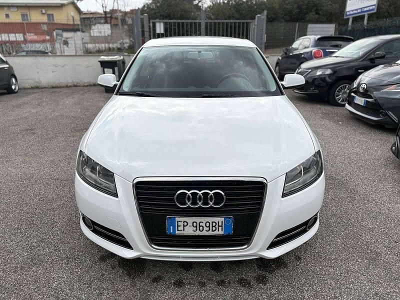 Usata Audi A3 Ambition 90 CV (66 kW) 2012 Bianco Utilitaria
